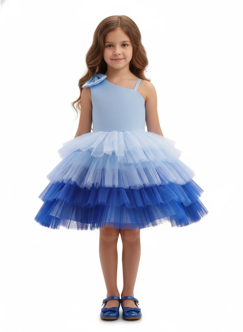 بيداني فستان أزرق جنية